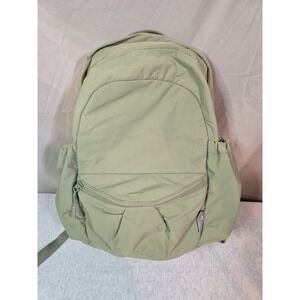 Athleta Backpack Kinetic Bag  Olive Green Sage School Gym Commuter Dance Sports